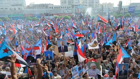 اليمن.. تظاهرات حاشدة تأييدا للانتقالي الجنوبي ومشروعه السياسي ورفضا للوصاية والتدخل الخارجي