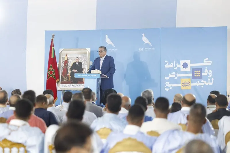 أخنوش: المغاربة يريدون مواصلة العمل والإنجازات على أرض الواقع