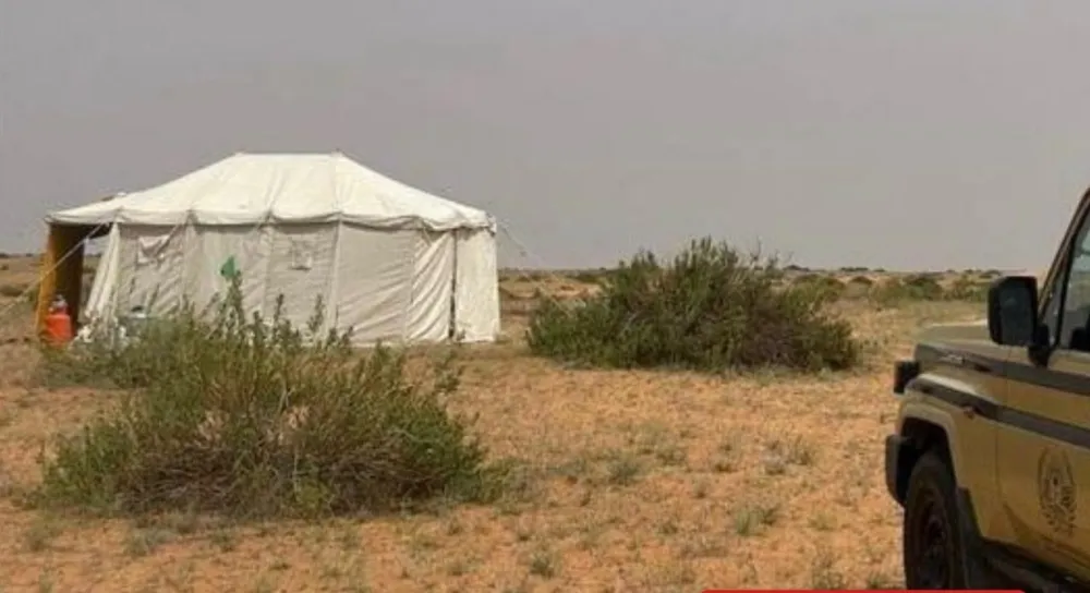 ضبط مواطن بمخالفة التخييم في محمية الإمام فيصل بن تركي الملكية