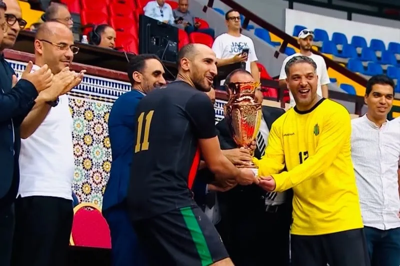 الجيش بطل كأس العرش في كرة اليد