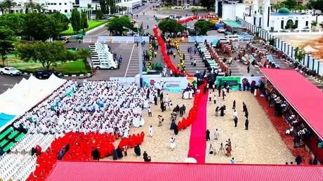 نيجيريا.. حفل زفاف جماعي ضخم يشهد عقد قران 1500 من العرسان (صور + فيديو)