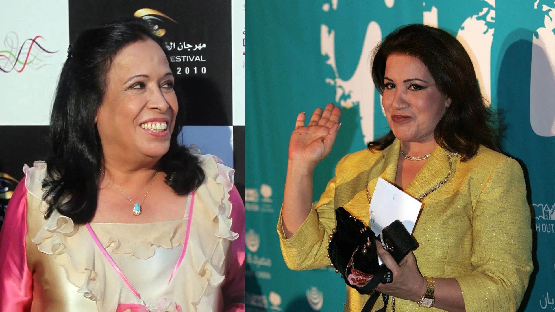 الراحلة حياة الفهد وسعاد عبدالله.. "الثنائي الذهبي"