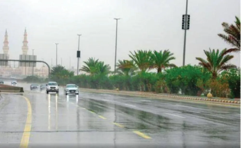 مصحوبة بعواصف رعدية.. أمطار على أجزاء من الباحة وجازان