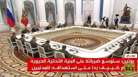 بوتين: سنوسع ضرباتنا على منشآت كييف