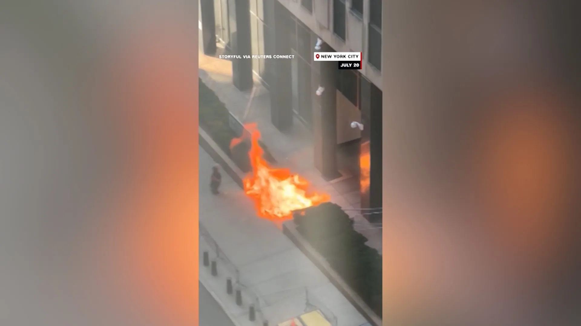 "لا أمانع قتل أي شخص".. شاهد ما فعله مسلح أمام مبنى فيدرالي في نيويورك