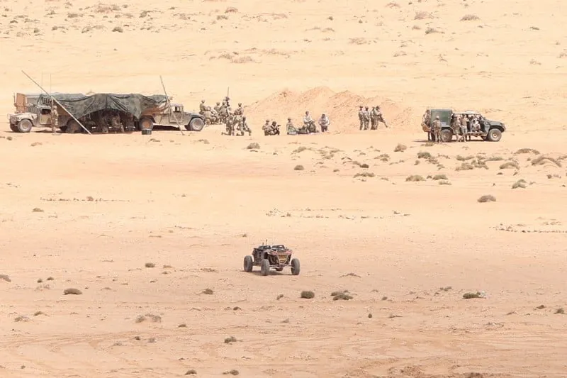 انتشال جثمان جندي أمريكي بالمغرب