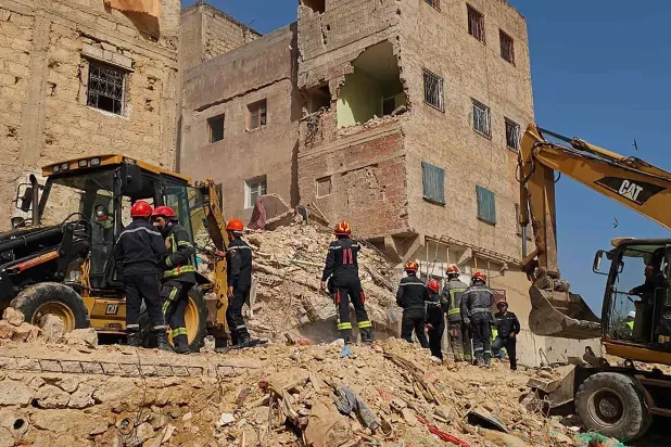 مقتل 11 جراء انهيار مبنى في فاس بالمغرب