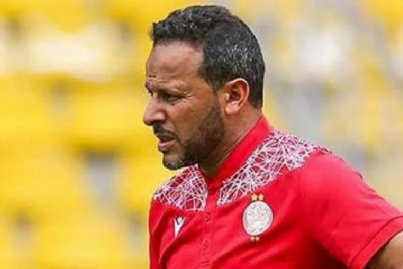 تعيين بنشريفة مدربا لفريق الوداد