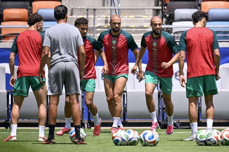 تشكيلة "أسود الأطلس" في مباراة كندا