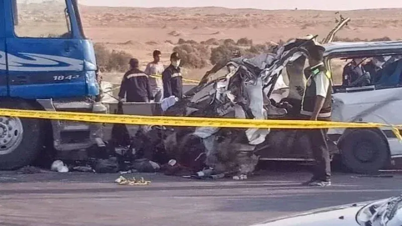 19 قتيلاً ومصاباً في حادث مرور مروّع بمصر