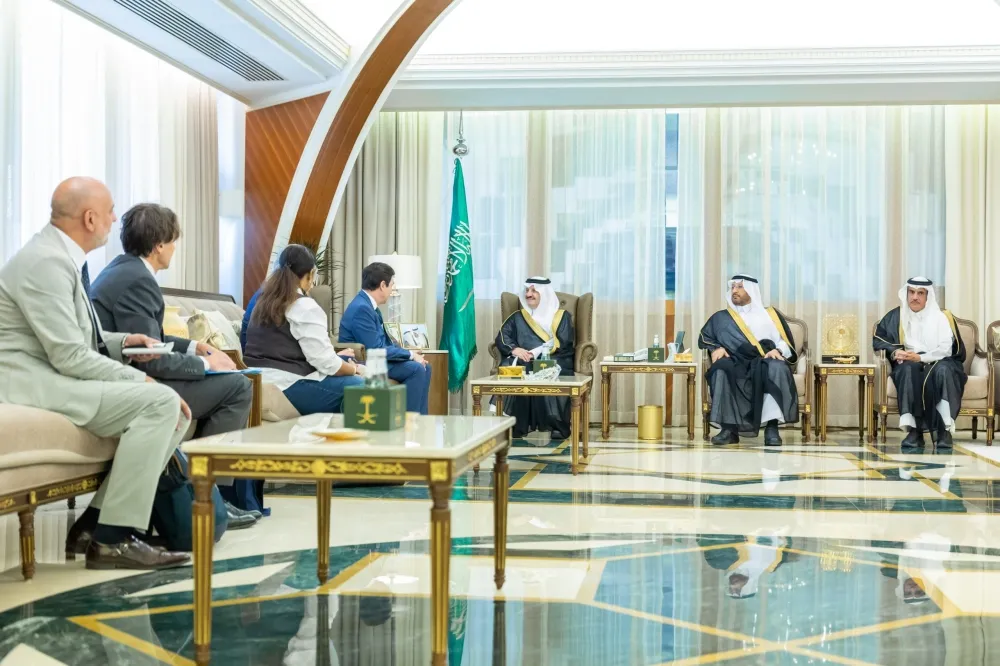 ‏أمير الشرقية يستقبل رئيس مجموعة الصداقة بين جمهورية فرنسا ودول مجلس التعاون بمجلس الشيوخ الفرنسي