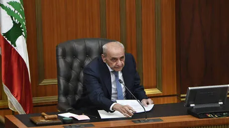 رئيس مجلس النواب اللبناني: أنا "متشائل" من جولة المفاوضات في واشنطن