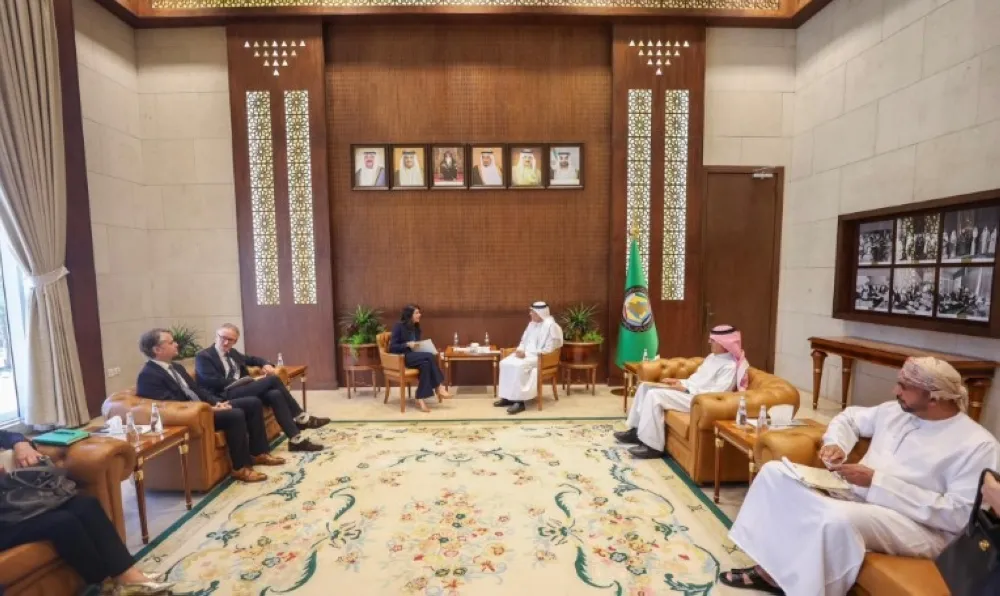 "البديوي" يبحث سبل تنمية العلاقات الخليجية - الألمانية
