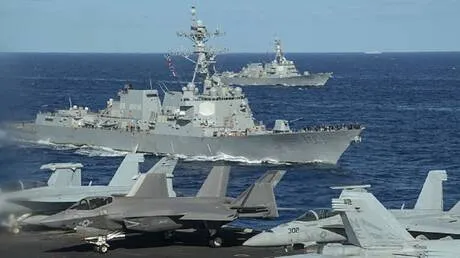 الجيش الأمريكي يكشف عن المدمّرة التي تقود حصار الموانئ الإيرانية (صورة)