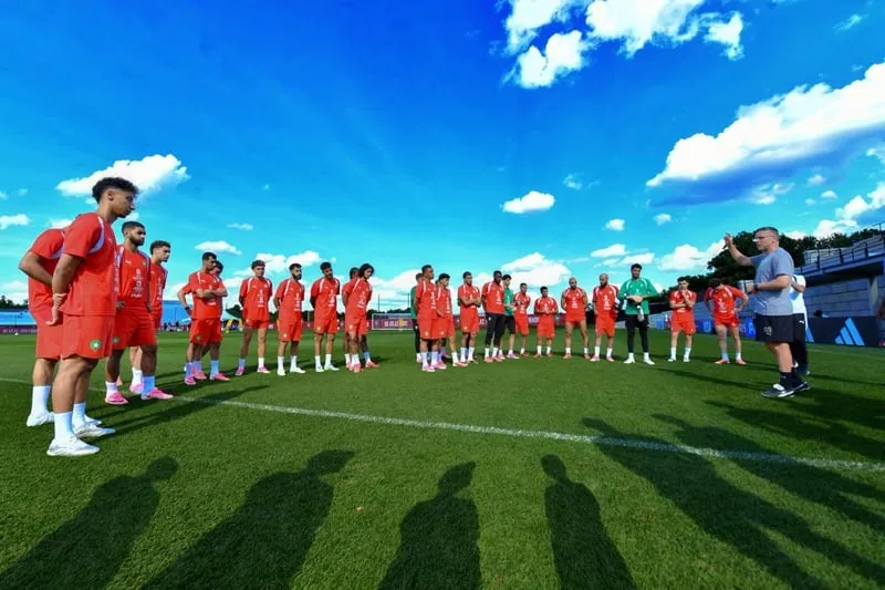 تدريبات للمنتخب المغربي في أتلانتا
