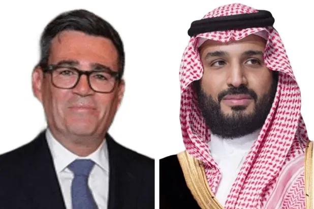 محمد بن سلمان وبيرنهام يبحثان القضايا الإقليمية والدولية