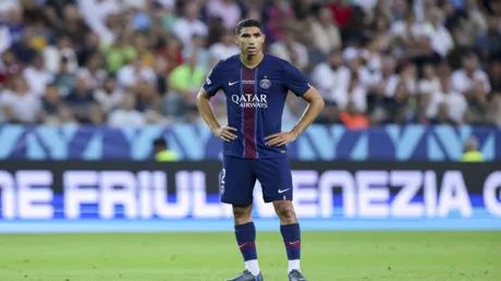 باريس سان جيرمان يكشف طبيعة إصابة حكيمي ويؤكد غيابه عن مواجهة بايرن