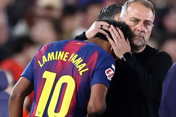 فليك سعيد بفوز برشلونة على سلتا فيغو