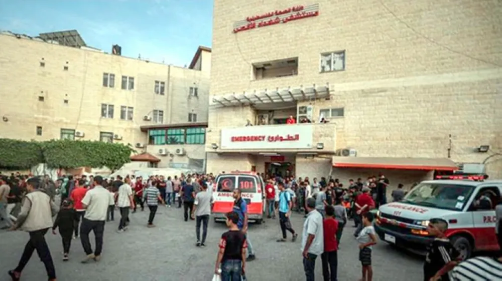 غزة.. مستشفى شهداء الأقصى يحذر من كارثة بسبب تعطل المولدات الكهربائية