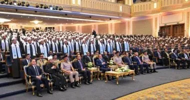 الرئيس السيسى يشاهد فيلما عن رفاعة الطهطاوى بتقنية الذكاء الاصطناعى.. فيديو