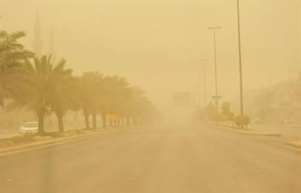 طقس رابع أيام العيد.. أتربة مثارة على أجزاء من المنطقة الشرقية