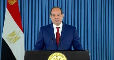 الرئيس السيسى: مصر محروسة بعناية الله ومحصنة بوعى شعبها ومصونة بقوة جنودها