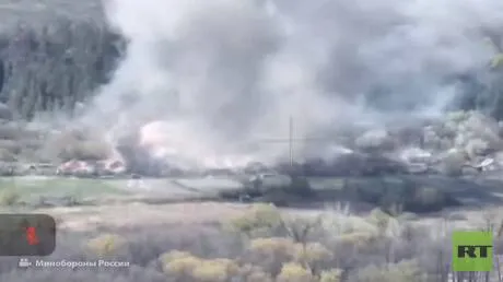 مقاطعة سومي.. لقطات لمعارك تحرير بلدة كورتشاكوفكا