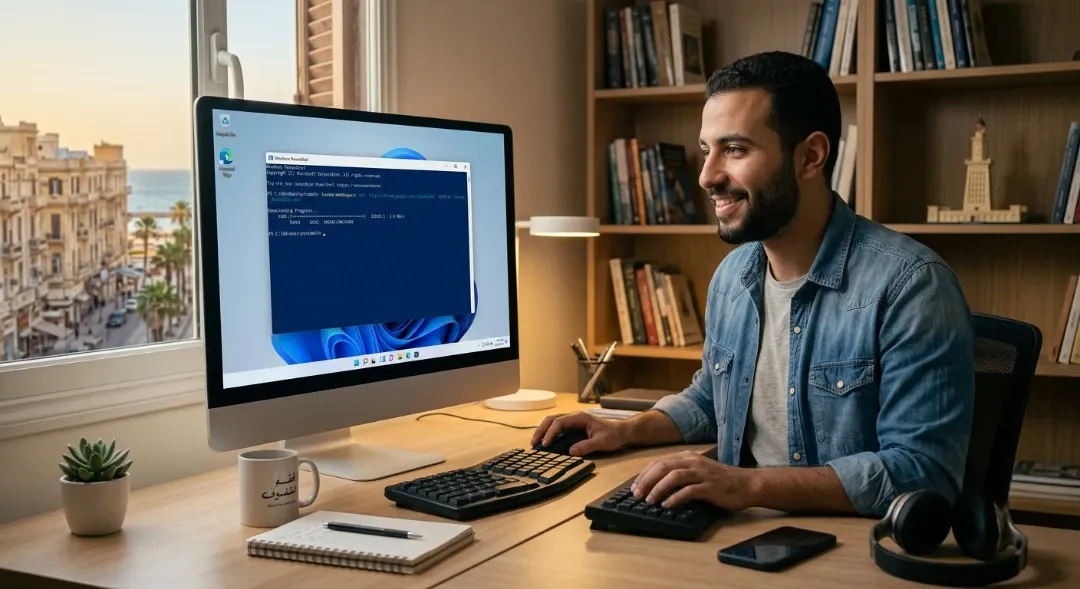 كيفية تحميل متصفح بدون استخدام متصفح على ويندوز