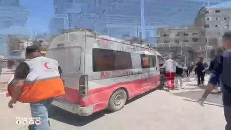 مقتل 5 شرطة وإصابة 13 في قصف إسرائيلي شمال غزة (فيديو)