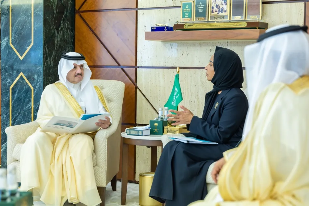 أمير الشرقية يستقبل أمين عام مجلس المنطقة الشرقية للمسؤولية الاجتماعية "ابصر"