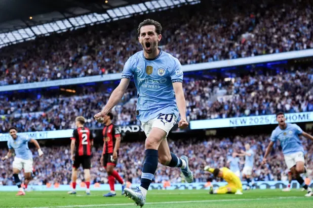 اسم برناردو سيلفا سيُخلَّد كأحد أساطير مانشستر سيتي