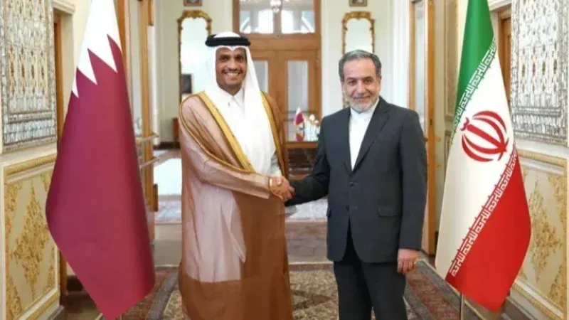 مفاوضات السلام.. وفد قطري يصل طهران