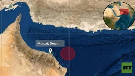 انفجار خارجي يضرب ناقلة نفط قبالة سواحل عمان ويتسبب بتسرب وقود