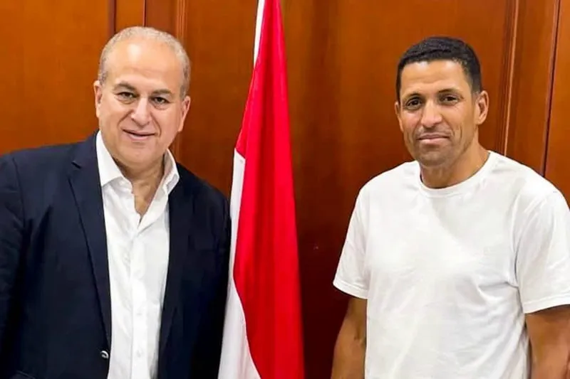 سفير مصر في المغرب يستقبل عموتة