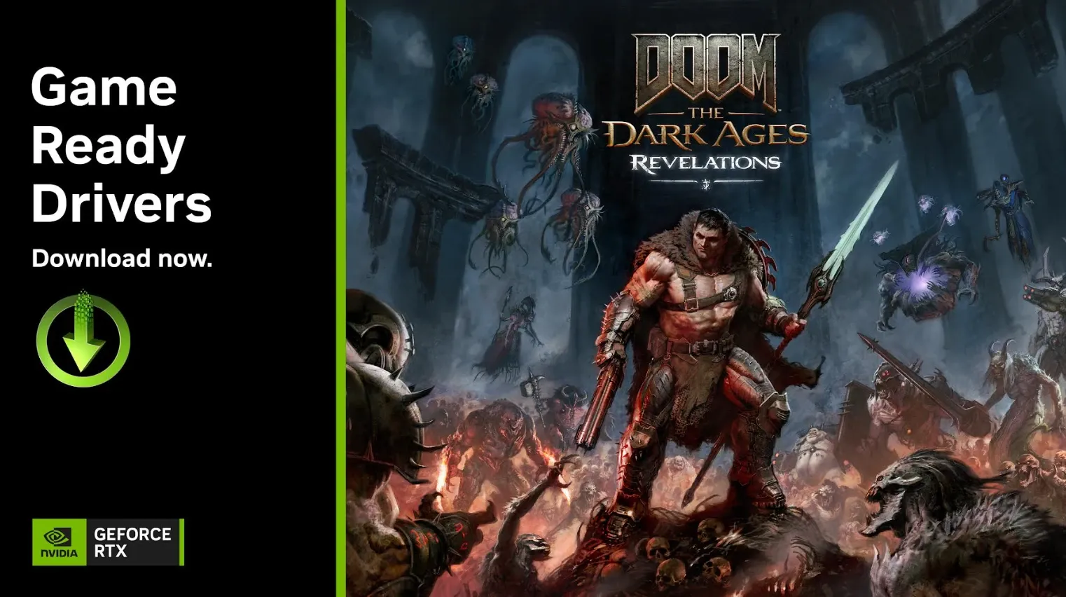 DOOM: The Dark Ages تنطلق مع دعم DLSS وتتبع مسار الضوء