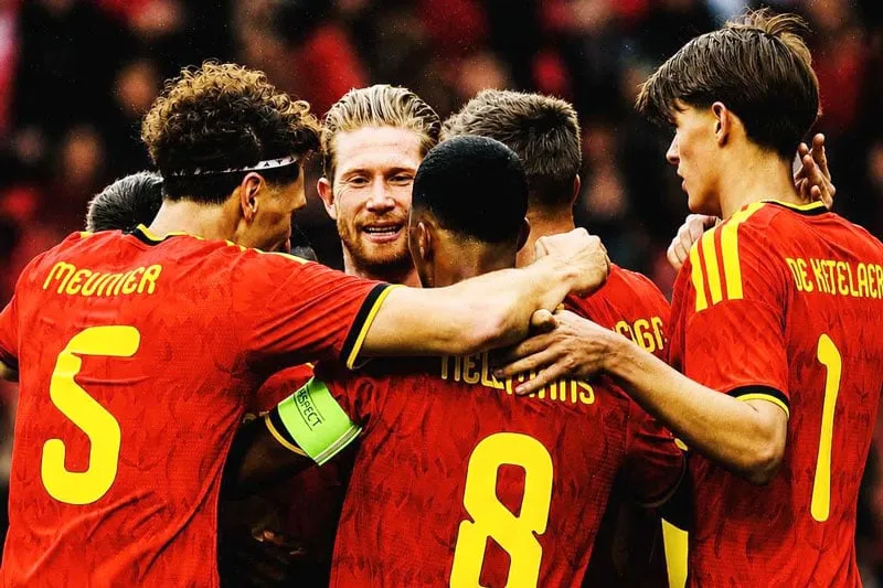 المنتخب البلجيكي يهزم تونس بخماسية
