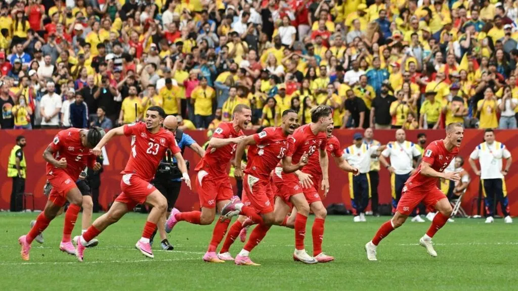 كأس العالم 2026: سويسرا تهزم كولومبيا بركلات الترجيح وتبلغ ربع النهائي