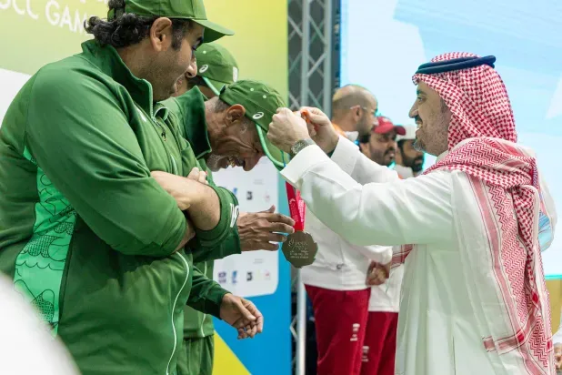 «ألعاب الخليج": رماية الأخضر تقتنص ذهب الفرق والفردي