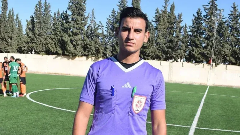 حسام بن ساسي حكمًا للمباراة الفاصلة لتحديد بطل الرابطة الثانية