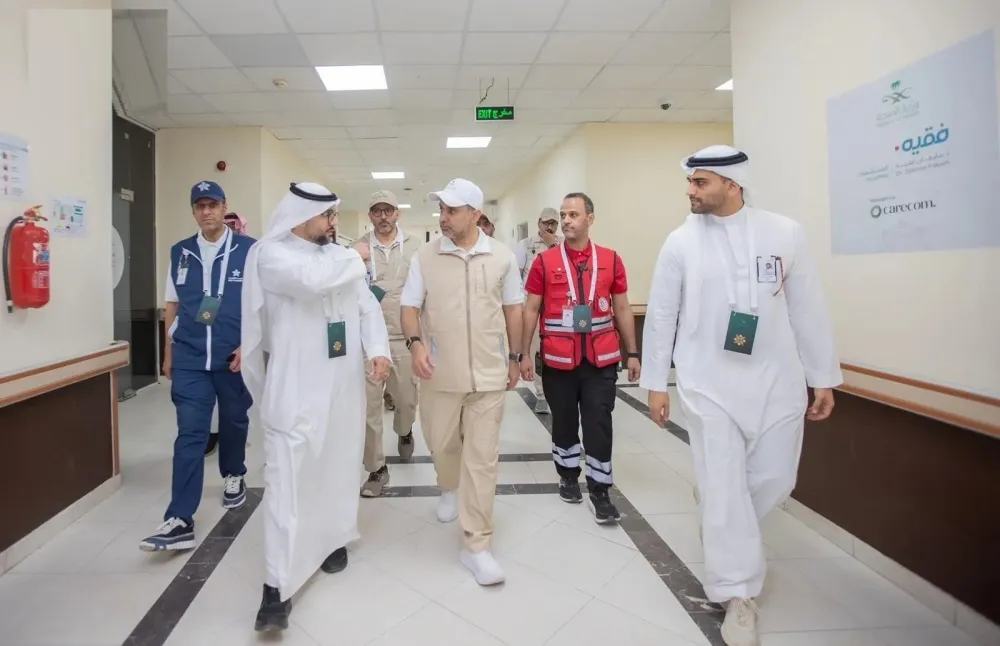 موسم الحج.. الجلاجل يقف على جاهزية المرافق الصحية في المشاعر المقدسة