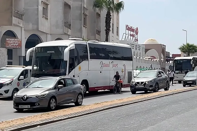 شلل النقل الحضري بالجديدة