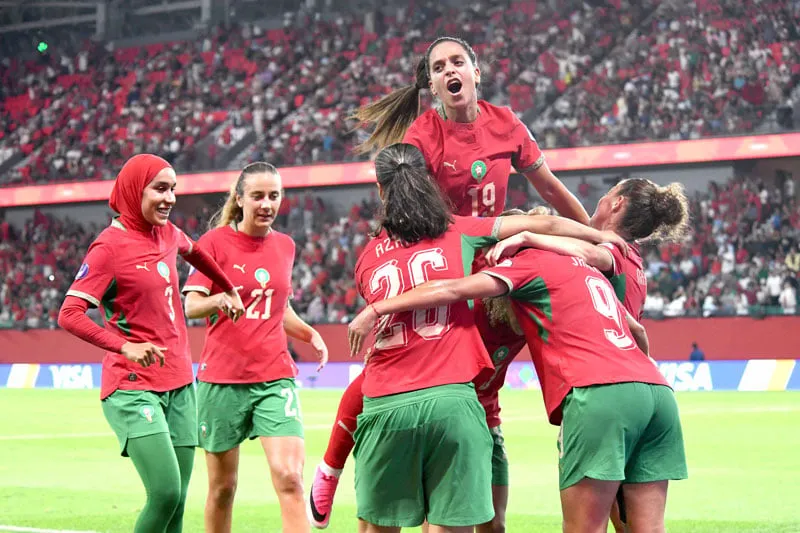 "لبؤات الأطلس" يفتتحن كأس إفريقيا للسيدات برباعية في مرمى الكينيات