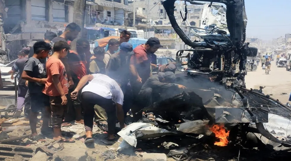استشهاد 6 فلسطينيين في قصف الاحتلال على غزة مساء الاثنين