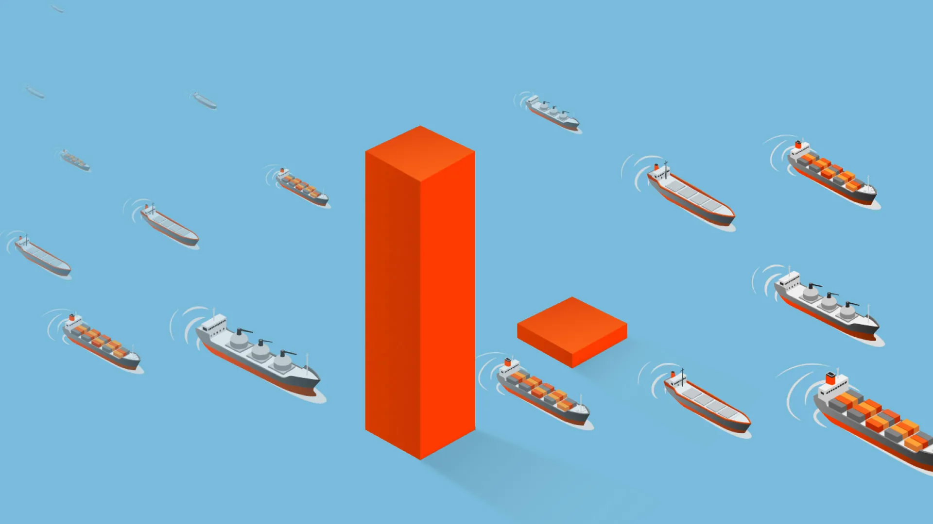 فداحة أزمة هرمز.. أرقام توضح ما قبل وبعد خنق الحركة بالمضيق