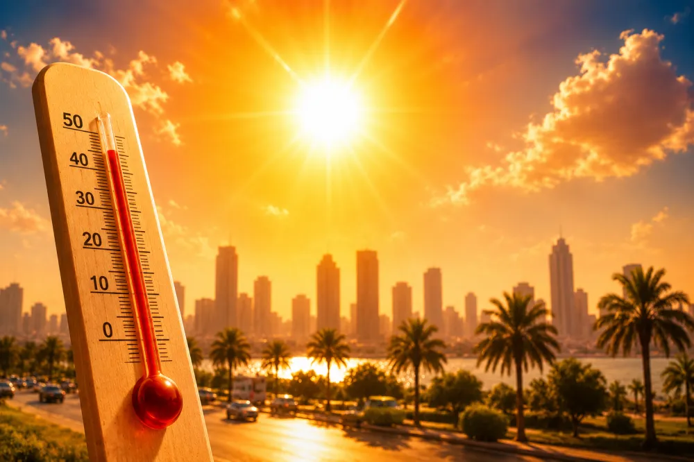 الأحساء الأعلى بـ46 مئوية.. بيان درجات الحرارة في السعودية