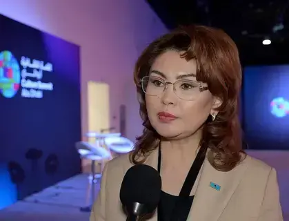 وزيرة الإعلام في كازاخستان: الإمارات نموذج رائد في تعزيز الثقافة العالمية وزيرة الإعلام في كازاخستان: الإمارات نموذج رائد في تعزيز الثقافة العالمية