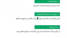 الموارد تكشف آلية تطبيق قرار إعفاء المنشآت الصغيرة من المقابل المالي