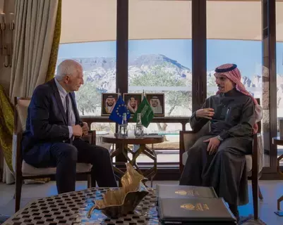 وزير الخارجية يستعرض مع ممثل الاتحاد الأوروبي للشؤون الخارجية الأوضاع في غزة وزير الخارجية يستعرض مع ممثل الاتحاد الأوروبي للشؤون الخارجية الأوضاع في غزة
