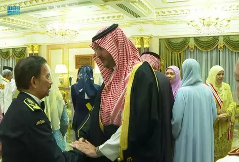 الأمير تركي بن محمد يحضر زواج نجل سلطان بروناي الأمير تركي بن محمد يحضر زواج نجل سلطان بروناي