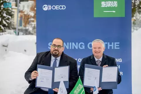 السعودية توقع اتفاقية مع منظمة دولية للتعاون في مبادرات للسياسات العامة السعودية توقع اتفاقية مع منظمة دولية للتعاون في مبادرات للسياسات العامة